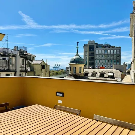 Apartamento Lusso Dei Rolli Attico Pellicceria Con Terrazzo Génova
