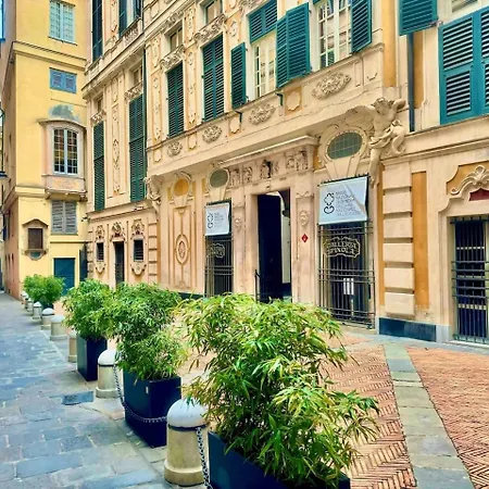 Apartamento Lusso Dei Rolli Attico Pellicceria Con Terrazzo Génova